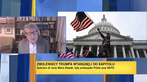 "Pojawił się mały promyk nadziei w oświadczeniach Bidena oraz w zachowaniu wiceprezydenta Pence'a"