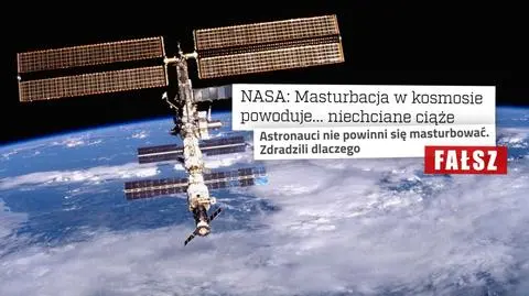NASA przestrzegała astronautów przed masturbacją w kosmosie? Wyjaśniamy