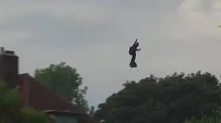 Franky Zapata przeleciał nad La Manche