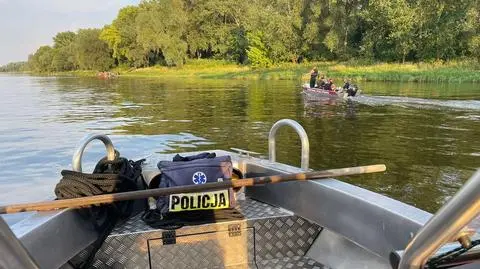 Nurt Wisły porwał jednego z kąpiących się mężczyzn. Trwają poszukiwania
