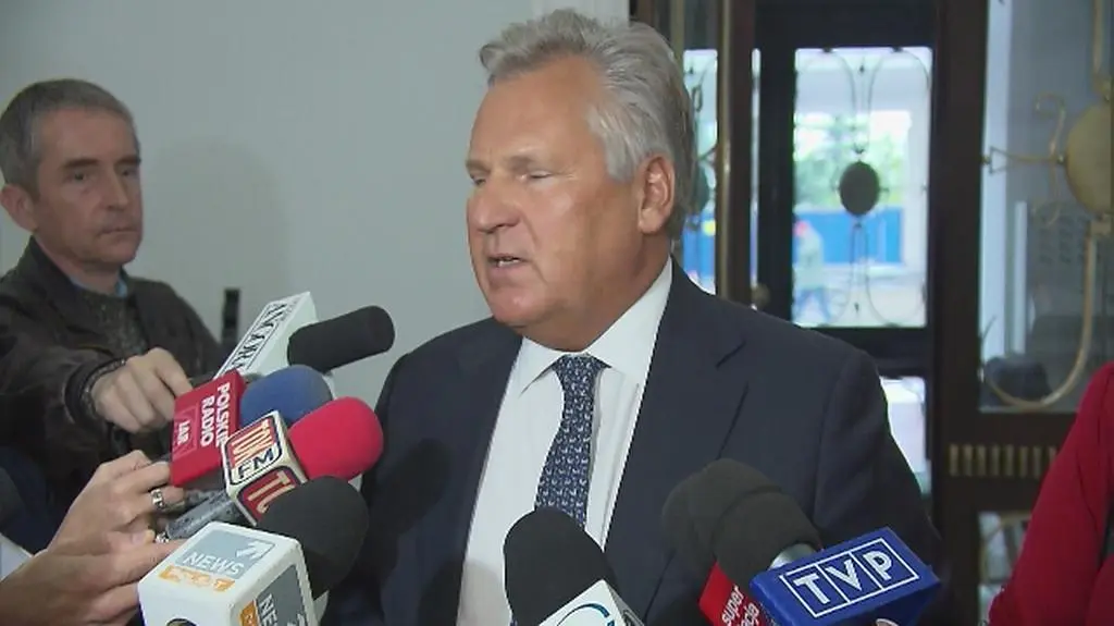 Nieudane i katastrofalne - tak Aleksander Kwaśniewski komentuje niedzielne referendum