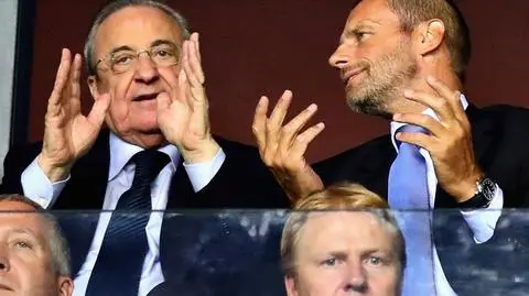 Szef UEFA nie przebiera w słowach. "Perez? Prezydent niczego"