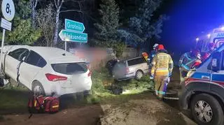 Nie ustąpiła pierwszeństwa i doprowadziła do zderzenia. Sześć osób rannych, wśród nich dziecko