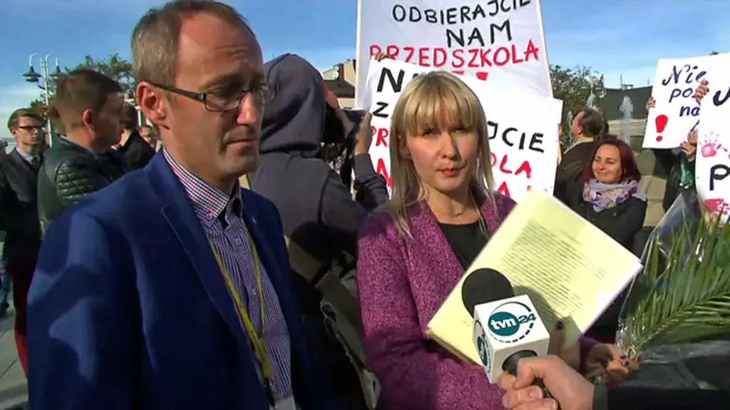 Właściciele placówki i rodzice przedszkolaków czekali w piątek na Ewę Kopacz
