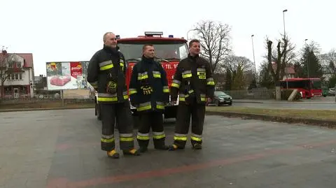 Strażacy z OSP Świerczyna uratowali życie niemowlaka