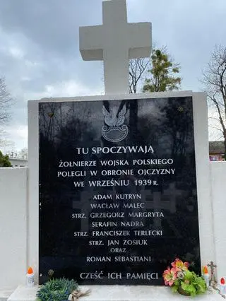 Tak obecnie wygląda nagrobek 