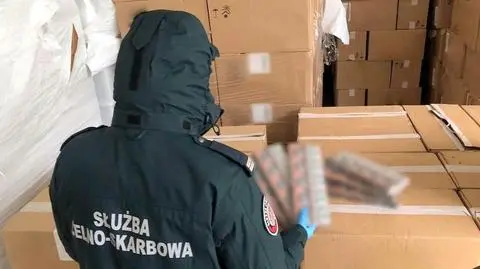 W naczepie były białoruskie papierosy 