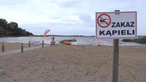 Popularne kąpielisko z czerwoną flagą. "Kąpiel może grozić problemami żołądkowymi"