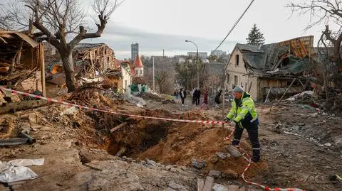 Wybuchy w Kijowie, nocny alarm. Obrona przeciwlotnicza: zestrzeliliśmy 22 cele