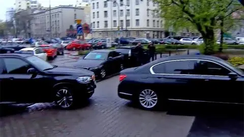 Kolejna kolizja rządowych limuzyn. Tym razem przy ul. Nowogrodzkiej