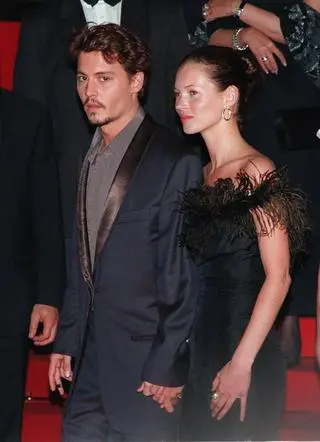 Johnny Depp i Kate Moss