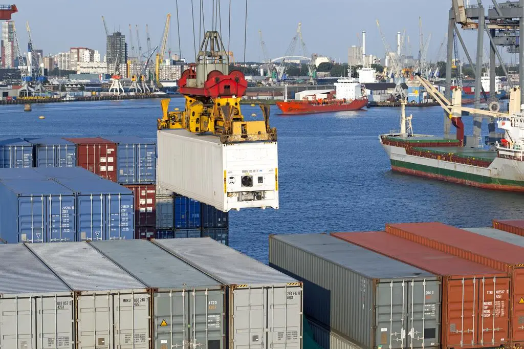 Port w Rotterdamie