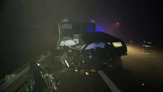 Wypadek w miejscowości Zagórze