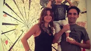 Alonso Mateo z rodzicami