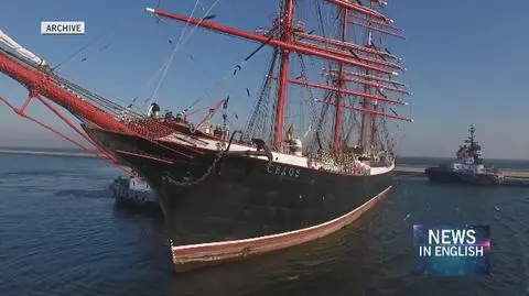 Russian ship Sedov denied entry on Polish territorial waters