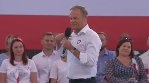 Tusk: kiedy mówię dzisiaj, że PiS to nie tylko drożyzna, PiS to również trucizna, to nie rzucam słów na wiatr