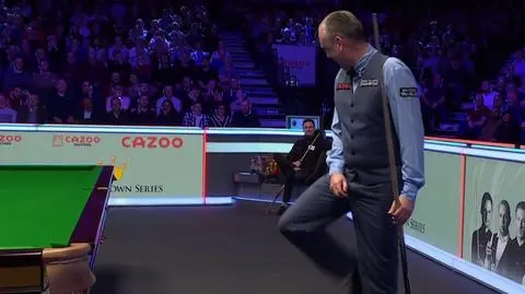 Osa zaatakowała snookerzystę w prestiżowym turnieju