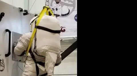 EVA suit training at CSA 2