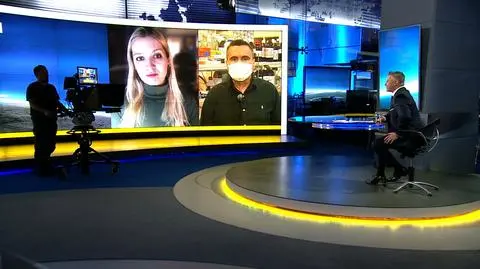 Wirusolożka ewolucyjna Edyta Cecylia Skirmuntt i profesor Marcin Drąg byli gośćmi środowego wydania "Faktów po Faktach"