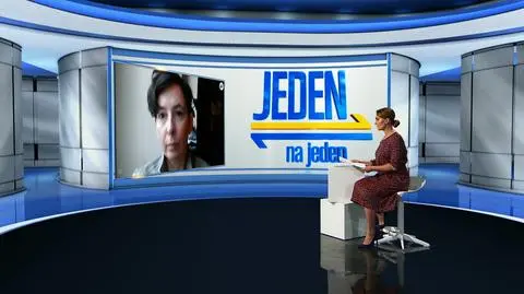 Klementyna Suchanow w "Jeden na jeden"