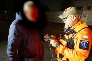 "Sauron" przebadał jednego z mężczyzn. Wszystko z nim w porządku