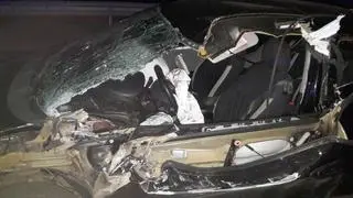 Kolizja samochodu osobowego z ciągnikiem rolniczym