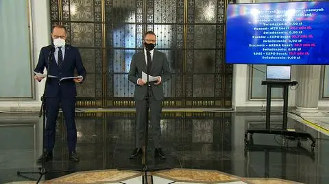 Posłowie Michał Szczerba i Dariusz Joński