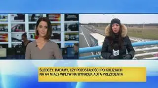 Przez trzy dni w miejscu wypadku prezydenckiej limuzyny odbywały się oględziny