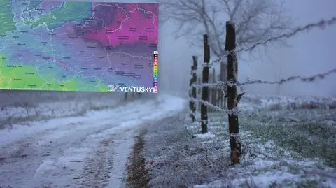 Mroźne masy powietrza płyną "rynną" z Arktyki. Aura "piękna, ale trudna"