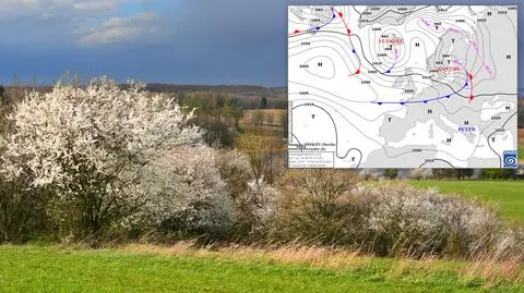 Chłodny front kroczy nad Polską. Burzowy poranek to dopiero początek