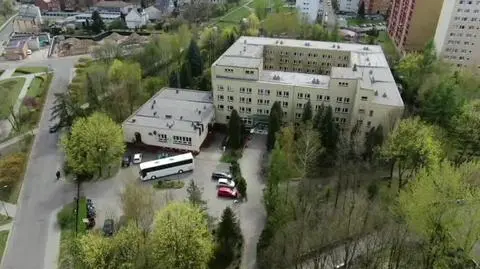 bytom ewakuacja dron