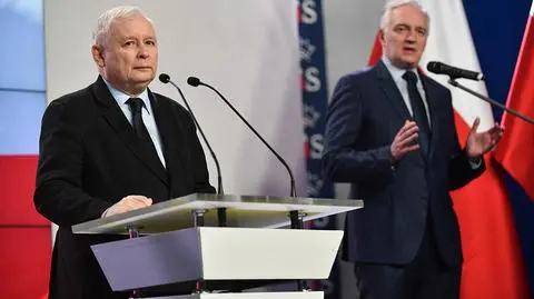 Jesteśmy pełni optymizmu. Kaczyński komentuje sondażowy spadek PiS-u