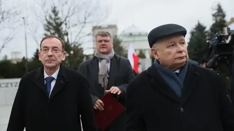 Jarosław Kaczyński, Maciej Wąsik i Mariusz Kamiński