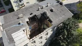 W Łodzi zawaliła się kamienica przeznaczona do rozbiórki 