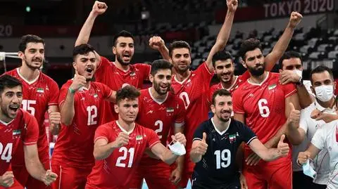 Zaskoczyli Polaków, teraz dali lekcję siatkówki. Iran z drugim zwycięstwem w Tokio