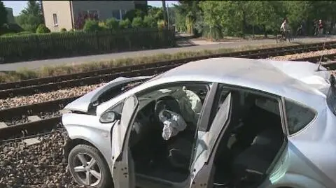 Pendolino uderzyło w samochód osobowy