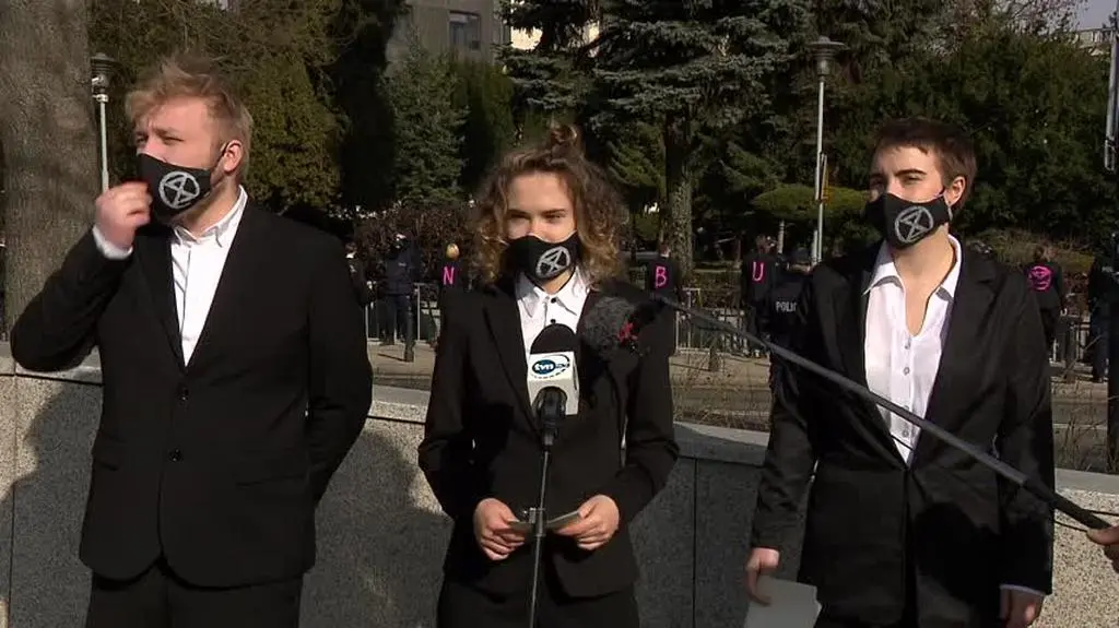 sejm protest