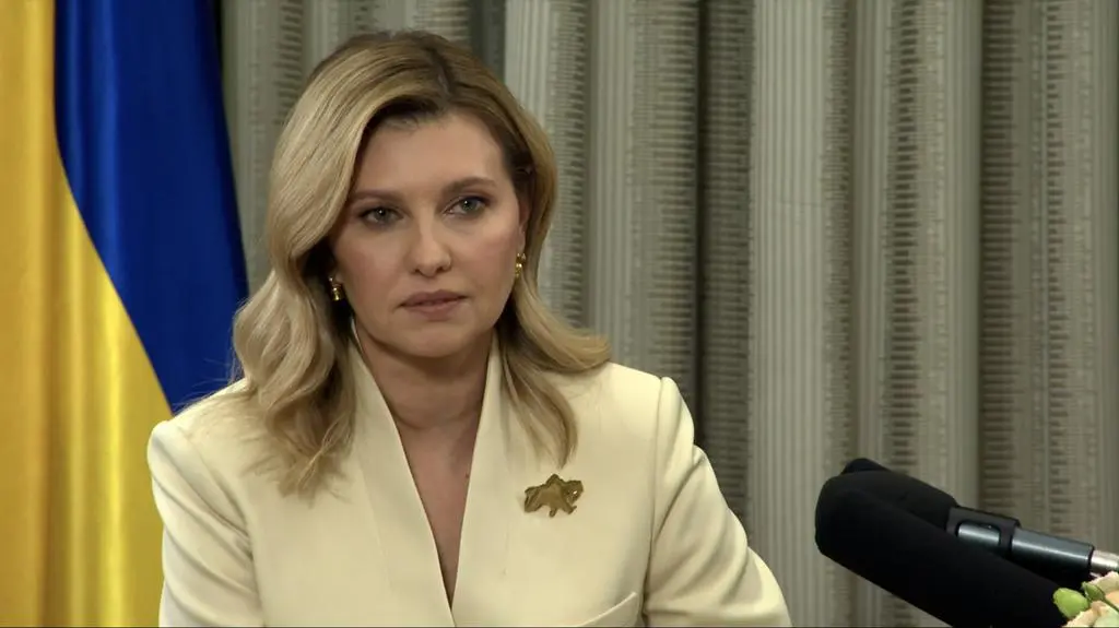 Ukraine's First Lady Olena Zelenska