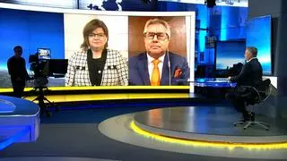 Izabela Leszczyna i Ryszard Czarnecki byli gośćmi poniedziałkowego wydania "Faktów po Faktach"