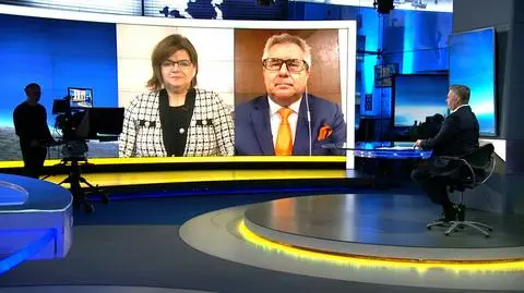 Izabela Leszczyna i Ryszard Czarnecki byli gośćmi poniedziałkowego wydania "Faktów po Faktach"