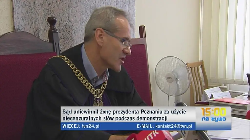 Sąd uniewinnił żonę prezydenta Poznania