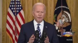 Biden: Putin wybrał wojnę, a teraz on i jego kraj poniosą tego konsekwencje 