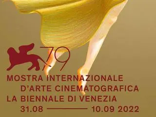 Plakat promujący 79. Międzynarodowy Festiwal Filmowy w Wenecji
