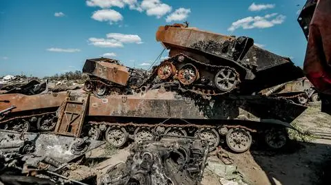 Bucza po wycofaniu się rosyjskich wojsk (10.05.2022)