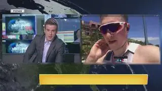 Kuba Wesołowski łączył się ze studiem z Gran Canarii, gdzie biegł z aplikacją