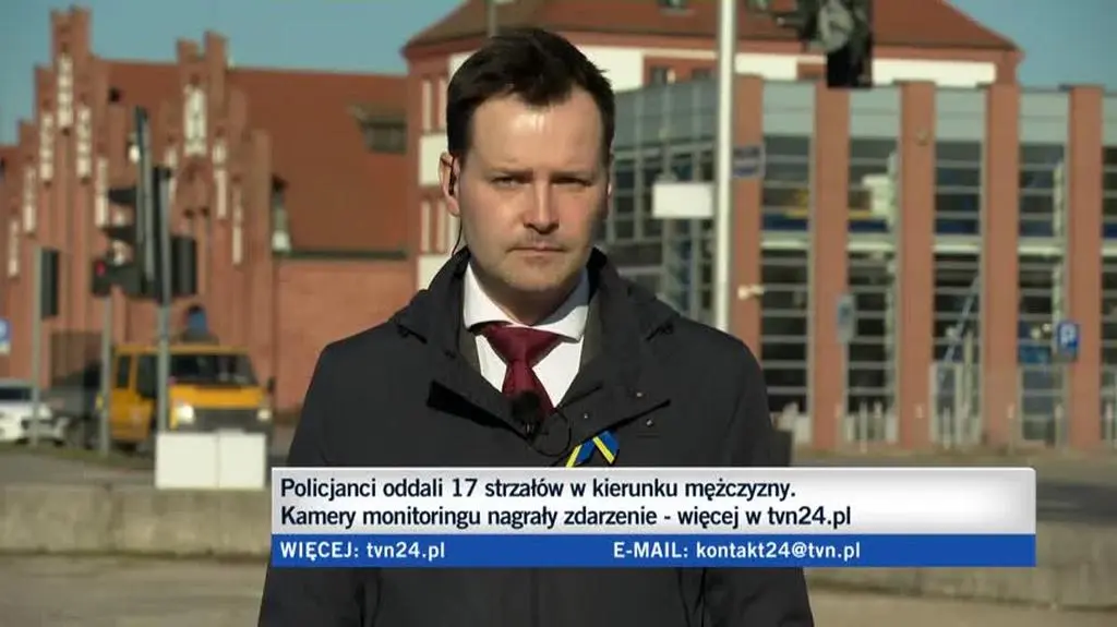 Policjanci oddali 17 strzałów w kierunku mężczyzny