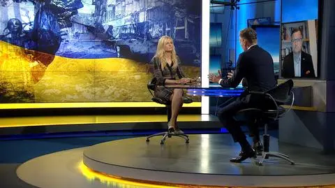 Profesor Katarzyna Pisarska oraz generał Jarosław Stróżyk byli gośćmi piątkowego wydania "Faktów po Faktach" 