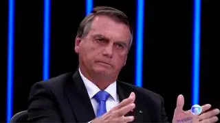 Prezydent Brazylii Jair Bolsonaro korzystał ze ściągi w czasie wywiadu 