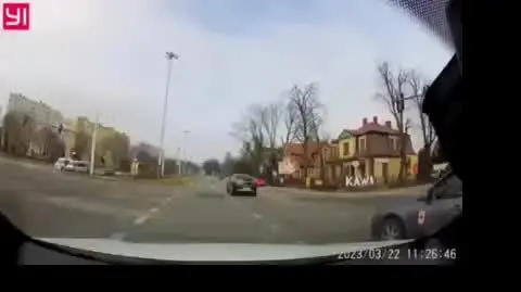 Samochód jechał pod prąd