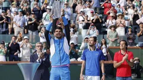 Ten sam rywal i efekt. Alcaraz obronił tytuł w Indian Wells